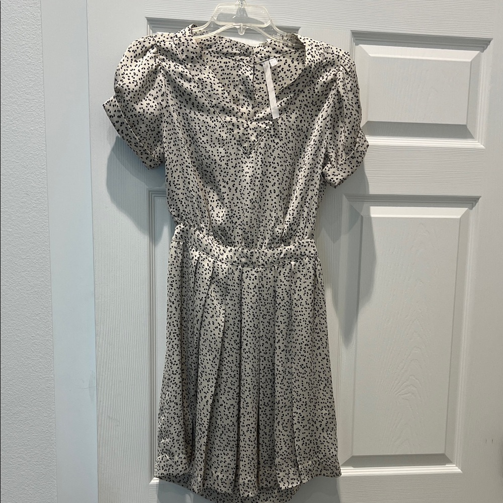 Elegant Dress - Black and White